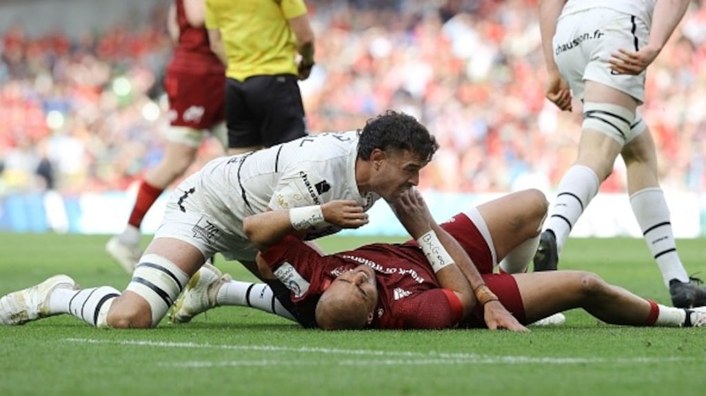 Rory Arnold is remembered in Ireland for his tackle on Simon Zebo but in Australia he is most known for his remarkable back story. Photograph: Lorraine O’Sullivan / AFP