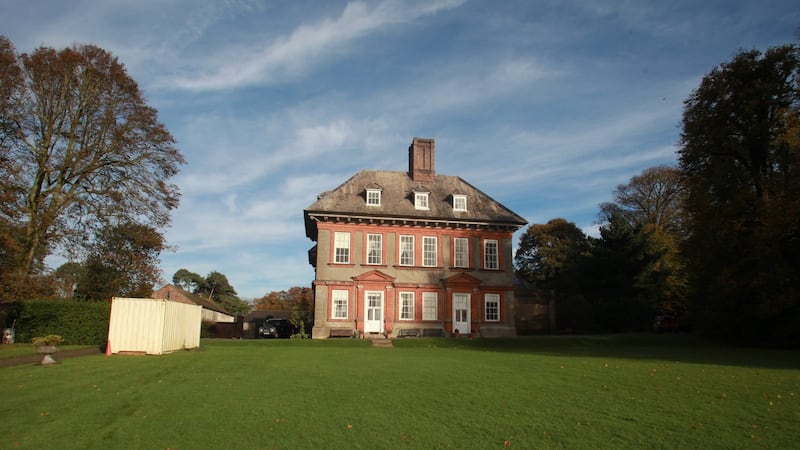 Beaulieu House: The five-megawatt, fixed-array solar farm spread across 23 acres can generate enough electricity to power 1,500 homes for a year. Photograph: Garrett White
