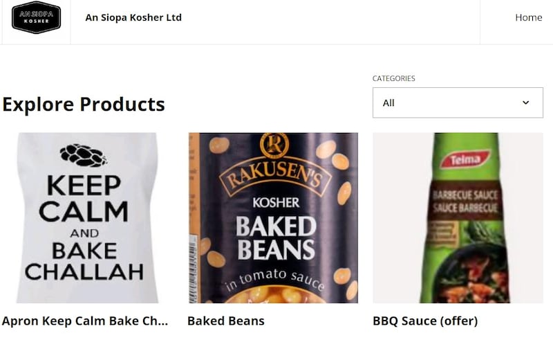 Members of Ireland's Jewish community have set up an online shop, An Siopa Kosher, due to issues importing kosher food from the UK as a result of post-Brexit rules.