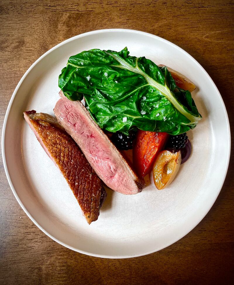 The cooking at Noble from chef Pearson Morris is perfect modern classic