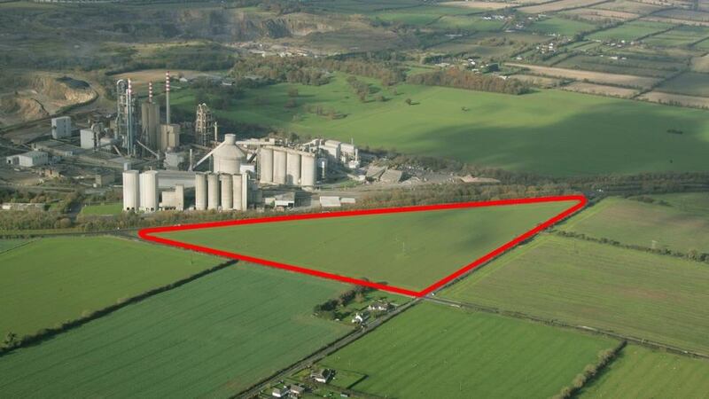 The 25 acres beside the Cement factory near Duleek, Co Meath: made €12,000 per acre