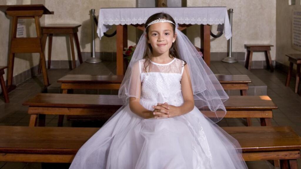 ‘First communion: your dad will surely still love you if you allow his grandchild to defer any induction into organised religion until he or she is old enough to vote.’ Photograph: Getty Images