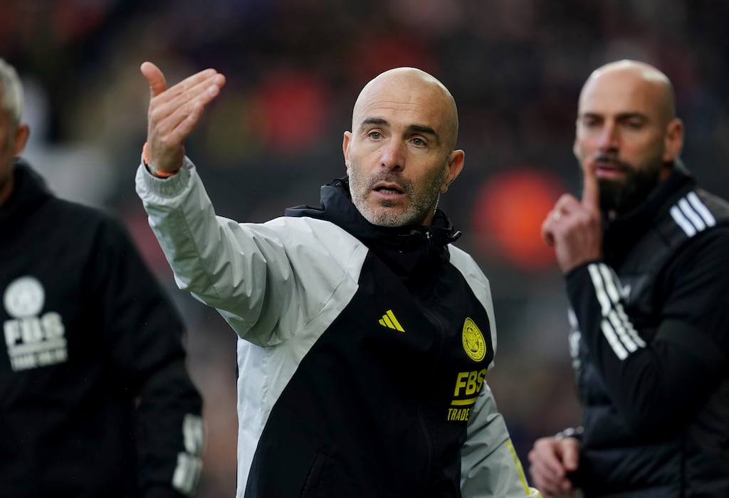 Leicester City manager Enzo Maresca. Photograph: Nick Potts/PA