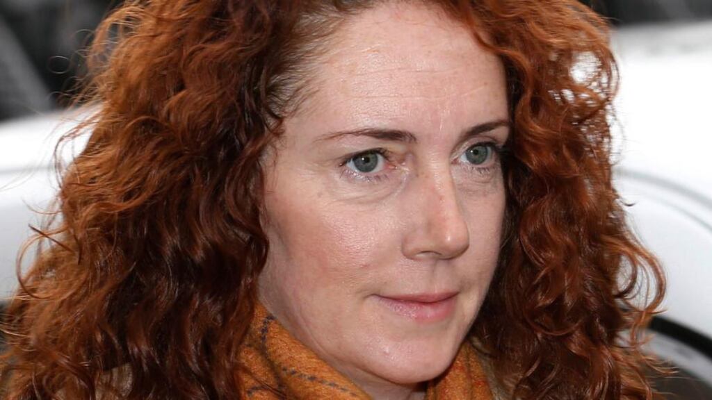 Former News International chief executive Rebekah Brooks arrives at the Old Bailey courthouse in London today. Photograph: Suzanne Plunkett/Reuters.