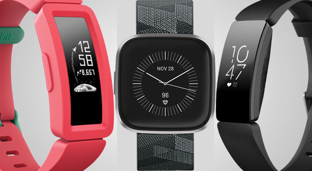 Present perfect: Fitbit Ace 2, Fitbit Versa 2 and Fitbit Inspire HR