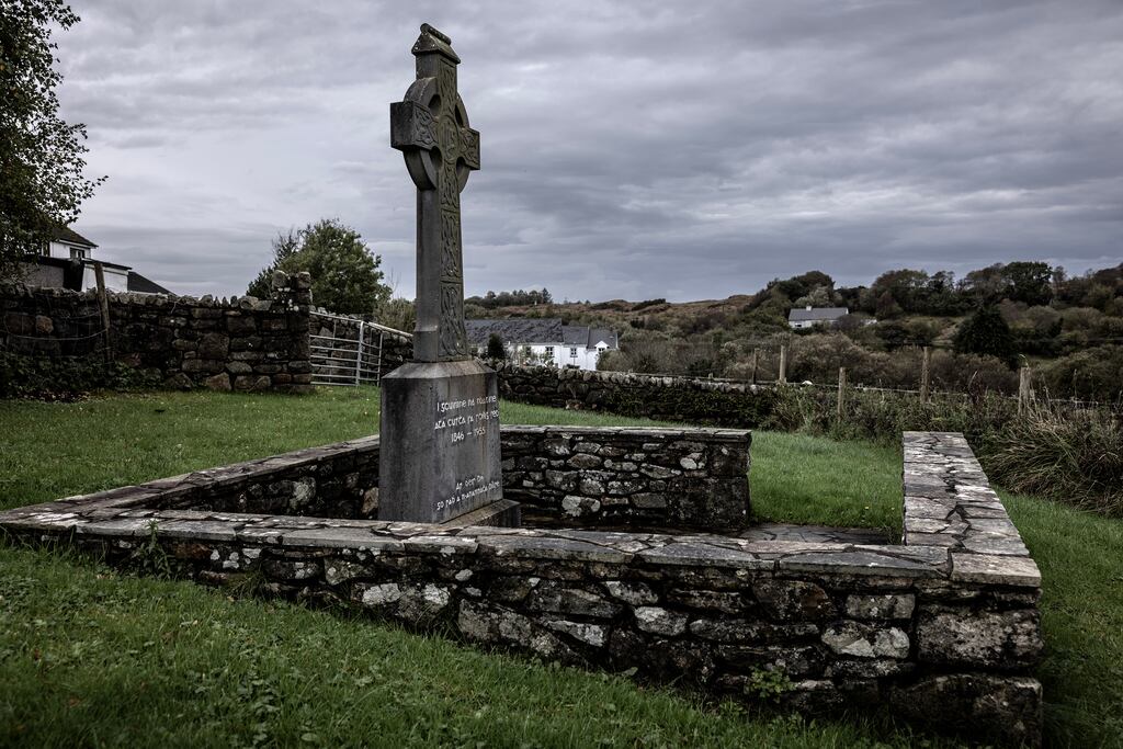 'I walked from one plot to another but couldn’t find the Traveller woman’s father; the forgotten soldier...' Photograph: Finbarr O'Reilly/The New York Times