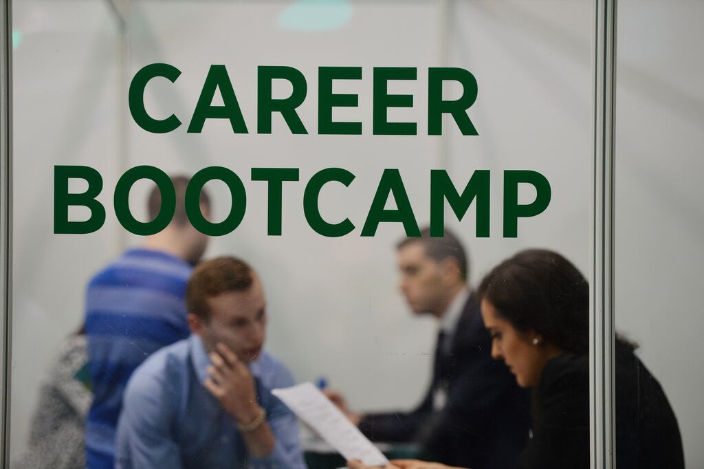 The latest figures show seasonally adjusted employment in the Republic rose by 4.8 per cent per cent in the 12 months to January. Photograph: Alan Betson