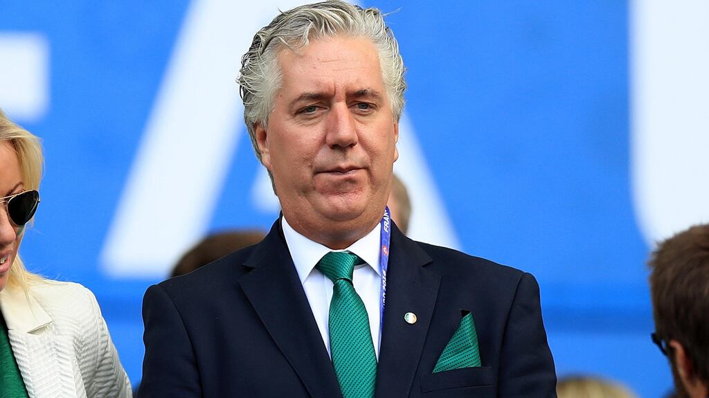 FAI chief executive John Delaney. Photograph: Donall Farmer/Inpho