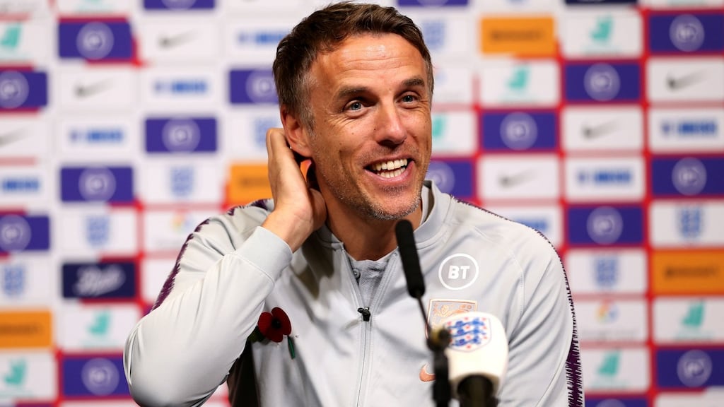 Inter Miami have announced the departure of manager Diego Alonso, potentially paving the way for Phil Neville to take over. Photo: Steven Paston/PA Wire