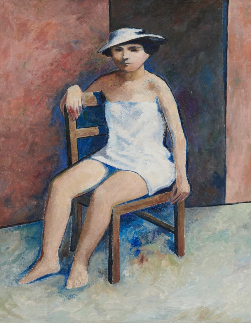 Portrait of Mary Scott by William Scott, €60,000-€90,000