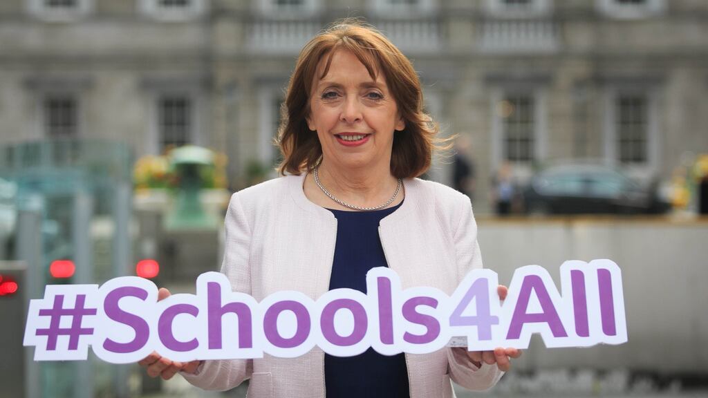 Social Democrat TD Róisín Shortall at the launch of the Equal Status (Amendment) Bill 2017 at Leinster House, Dublin. Photograph: Gareth Chaney Collins