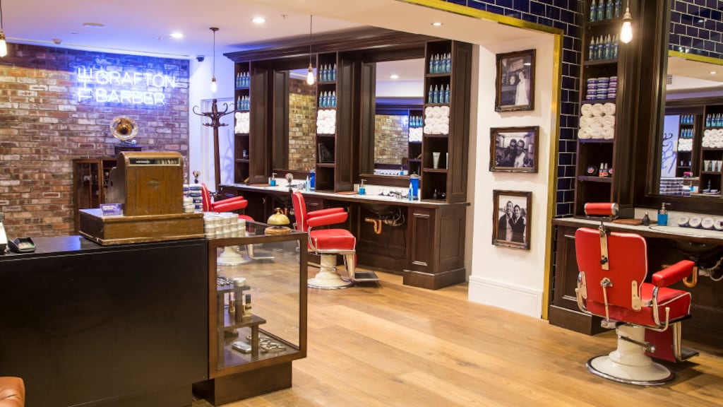 The Grafton Barber, Arnotts. One of 51 stores nationwide