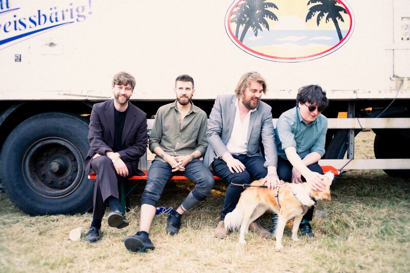 Promo photo of Gilla Band, supplied by PR Liza Geddes, to accompany interview by Lauren Murphy in The Irish Times on September 30th 2022