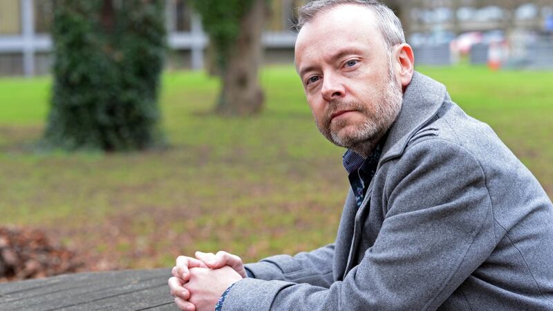 Broadcaster Rick O’Shea has a strict no-tech-after-9pm rule for a better night’s sleep.   Photograph: Eric Luke / The Irish Times