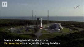 Nasa's Mars rover Perseverance launches from Florida