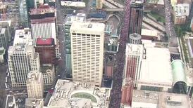 Thousands of women across the US march to show their disdain for Trump's policies