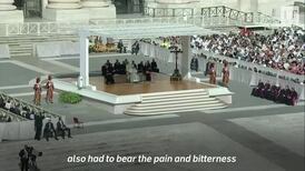 Pope Francis speaks of joy and pain of Ireland visit