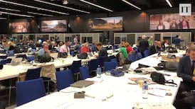 Following Pope Francis and meeting the pilgrims in Dublin