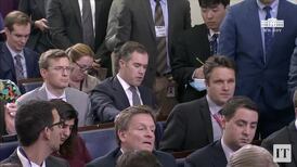 Journalist accused of alleging Trump was 'complicit in a school shooting'