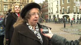 Thousands mourn Stephen Hawking as funeral held in Cambridge