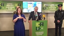 Status Red snow alert in place until Friday