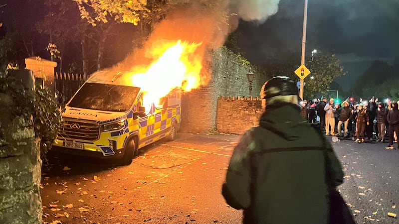 Protesters and gardaí clash near Citywest