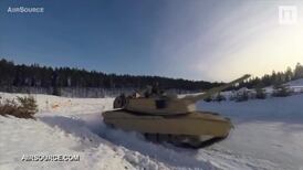 Fast and Furious: soldiers learn to drift tanks in the snow