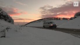 Fun in the snow as wintry weather grips Northern Ireland