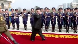 Kim Jong-un displays North Korea's weapons in elaborate parade