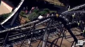 Rollercoaster stalls 100ft in the air