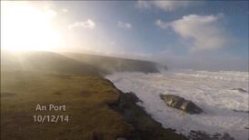 100 metre wave hits County Donegal