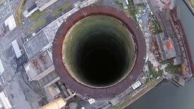 Take a flight inside the Poolbeg Chimneys