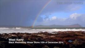 Huge waves hammer West Kerry coast