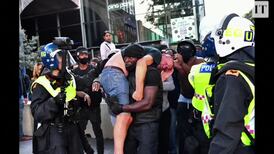 'We did what we had to do': BLM supporter on saving a suspected far-right protesters life