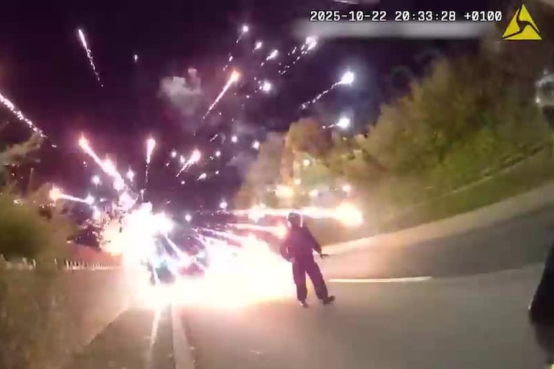 Gardaí release body cam footage from Citywest Hotel riot