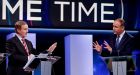 Fine Gael leader Enda Kenny and Fianna Fáil leader Micheál Martin. Photograph: AFP/Getty Images