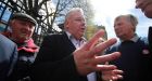 Michael Fitzmaurice of the Independent Alliance outside Leinster House yesterday: the TD is frustrated at departmental differences over wind turbines. Photograph: Nick Bradshaw