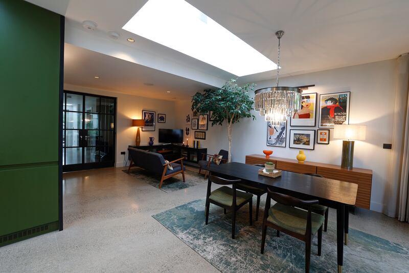Kitchen and living area. Photograph: Nick Bradshaw