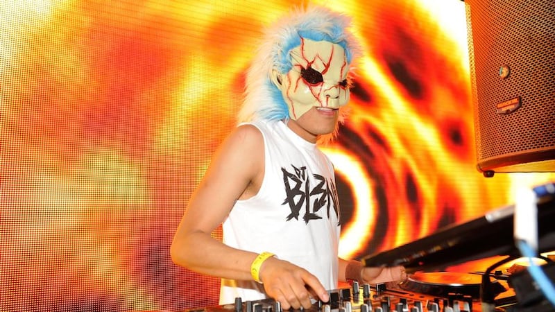 DJ Bl3nd spins during Winter Music Conference 2013 in Miami Beach, Florida. Photograph: Getty