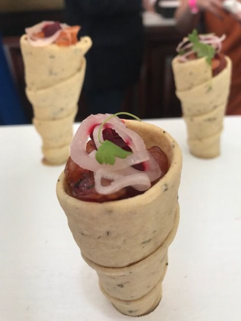 Suesey Street's smoked salmon Cornettos