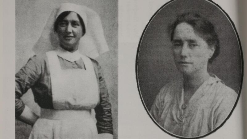 Elizabeth O’Farrell, Cumann na mBan member (and in later life a nurse). Stationed at the GPO during the Rising, she was sent by  Pearse  from Moore Street to deliver the surrender document on April 29th. Photograph:  NLI.