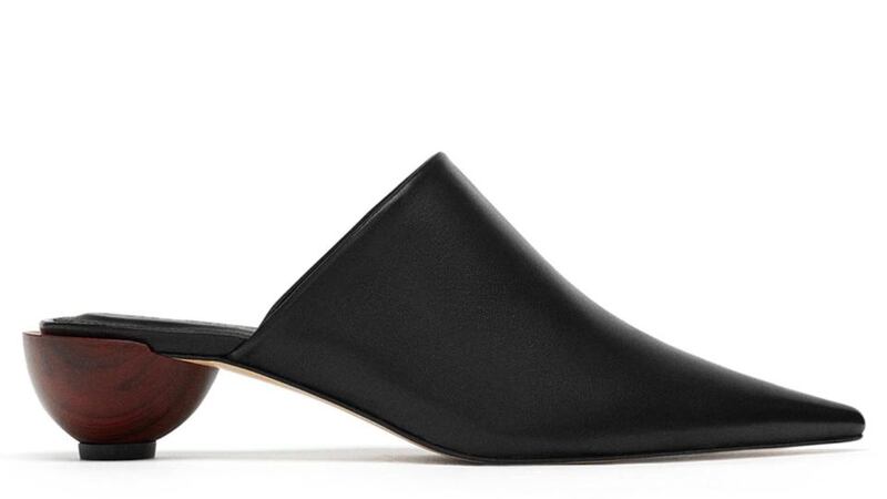 Slide away: mules, €59.95 from Zara