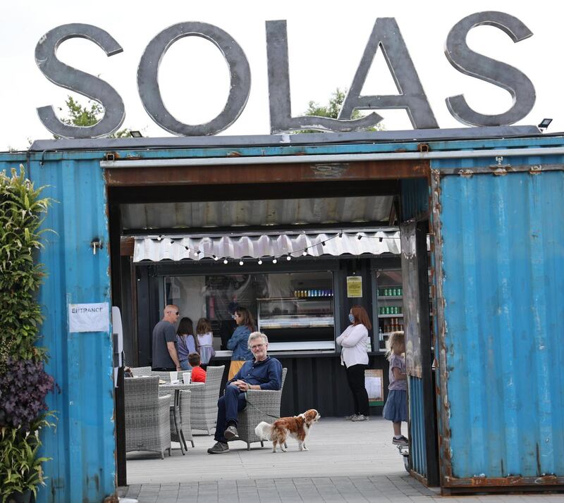 Solas: the complex bills itself as Ireland’s first fully eco-friendly garden centre. Photograph: Nick Bradshaw