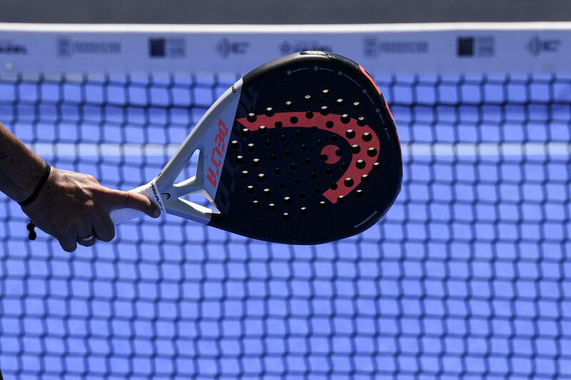 Padel plans. Photograph: Alain Jocard via Getty