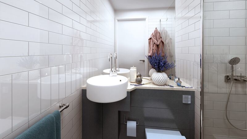 Bathroom in the Hendrick hotel