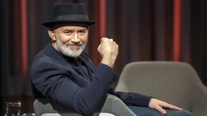 Tommy Tiernan meets his mystery guests on Saturday night.