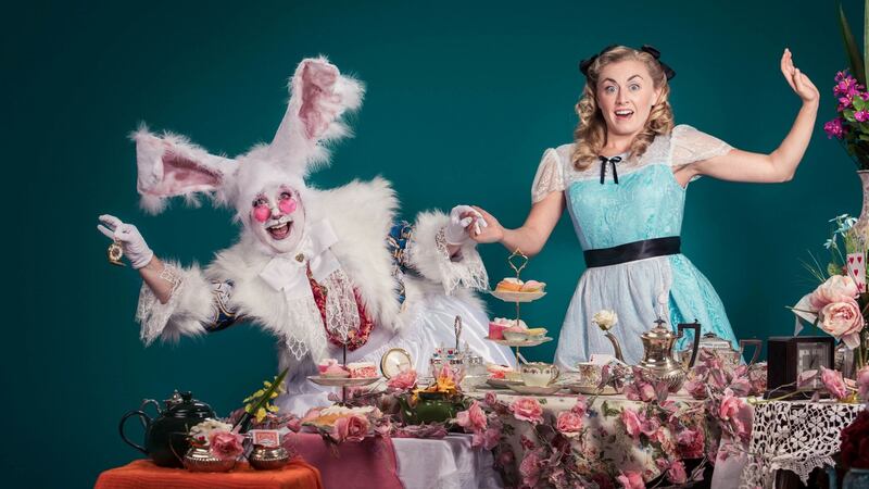 Alice: The Musical – a big, blousy performance that hints at Theresa in Brexitland