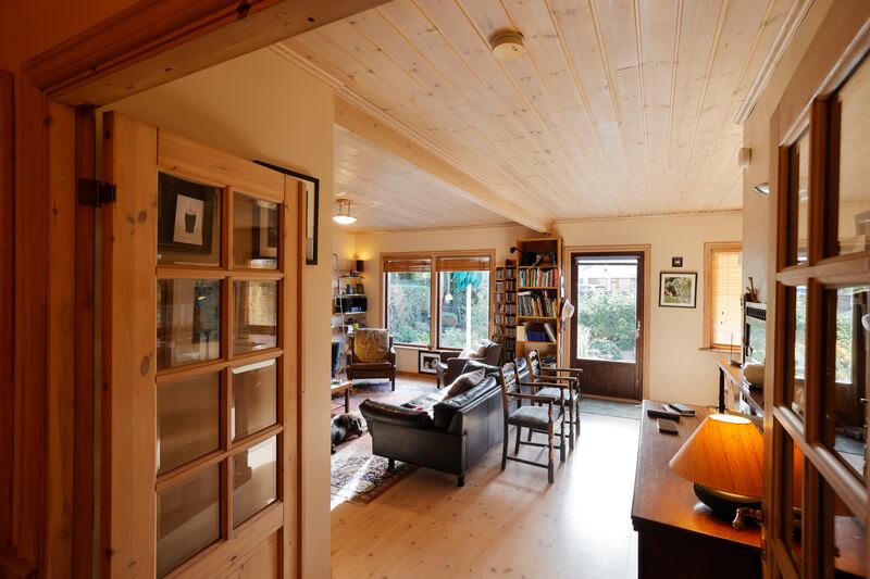 The house is filled with light. Photograph: Alan Betson/The Irish Times

