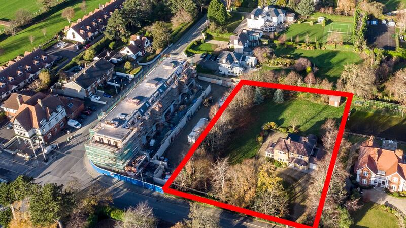 Rockbrae: the home’s substantial site is in the heart of Foxrock village, Dublin 18