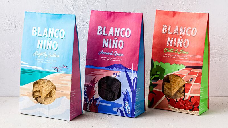 Blanco Niño, corn tortilla chips from Co Tipperary